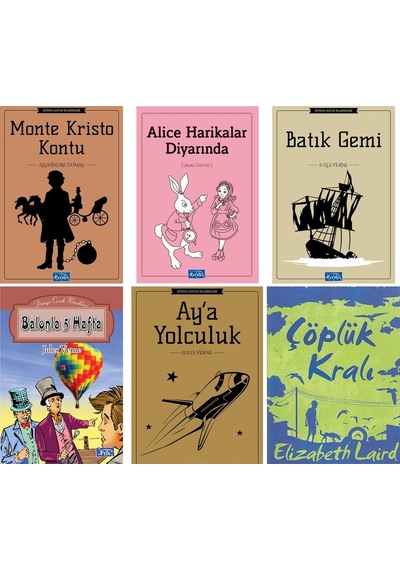 Beyaz Balina Çöplük Kralı 6 Kitap Set
