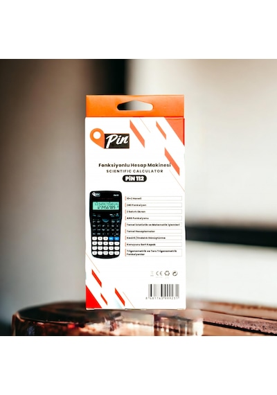 Pin 112 Siyah 240 Fonksiyonlu Hesap Makinesi
