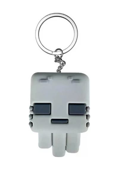 Minecraft Rubber Hangers Anahtarlık Adet Fiyatıdır Gri