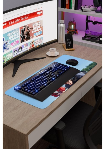 Mr Plankton K Drama Kdrama V2 70x30 Xl Gaming Kauçuk Kaymaz Taban Mouse Pad Fare Altlığı