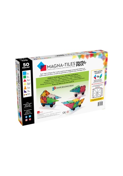 Magna-tiles - Grand Prix 50 Parça