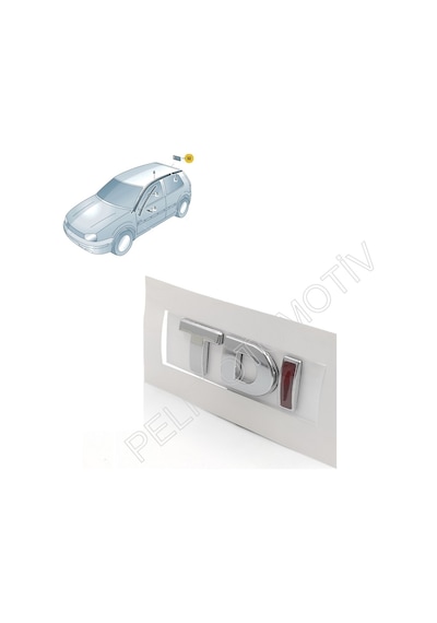Polo 2002-2010 Bagaj Kapak Tdı Yazı 3b0853675ab