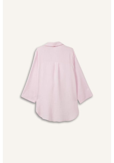 Defacto %100 Pamuk Regular Fıt Müslin Açık Pembe Plaj Elbisesi H8030ax26sppn648 Pembe-pn648 Defacto %100 Pamuk Regular Fıt Müslin Açık Pembe Plaj Elbisesi H8030ax26sppn648 Pembe-pn648