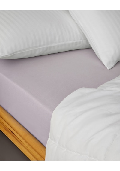 English Home Novella Premium Soft Cotton Tek Kişilik Plus Lastikli Çarşaf 120x200 Cm Lila Lila English Home Novella Premium Soft Cotton Tek Kişilik Plus Lastikli Çarşaf 120x200 Cm Lila Lila