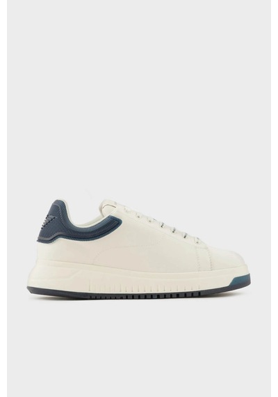 Emporio Armani Erkek Ayakkabı Em003663 Af18212 Fb060 Ekru-yeşil Ekru-yeşil