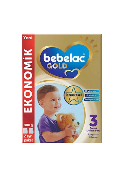 Bebelac Gold Konfor 3 Çocuk Devam Sütü 1 Yaş+ 800 G