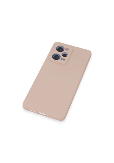 Xiaomi Redmi Note 12 Pro 5g Kılıf Nano İçi Kadife Silikon - Pudra -