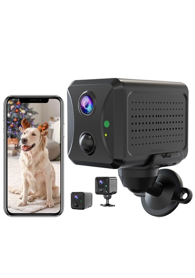 Şarjlı Mini Güvenlik Kamerası 1080p Full Hd Ip Kamera Uzaktan İzleme Uzun Süreli Kullanım