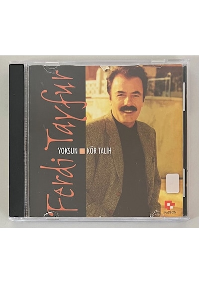 Ferdi Tayfur Yoksun Kör Talih Cd Orjinal Dönem Baskı