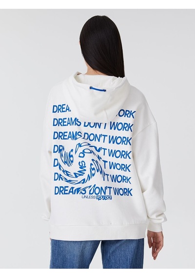 LOFT Loose Fit Kadın Sweatshirt Lf2030076 Q1.v1 Beyaz