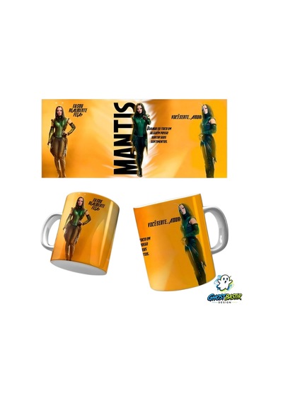 Ghostbastır Design Mantis Kupa Bardak Tek Adet K0603 çok renkli