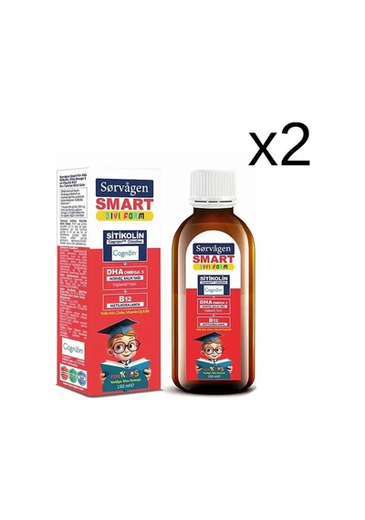 Sorvagen Smart Double Sitikolin 30 Kapsül X2 Adet