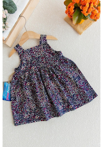 Baby Askılı Bebek Penye Elbise Kız çocuk Askılı Penye Elbise