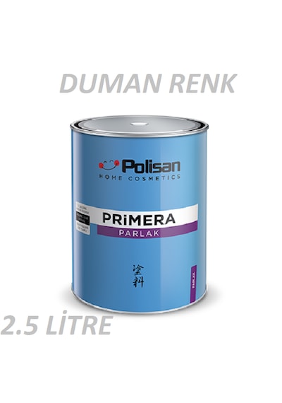Polisan Primera Sentetik Boya Duman Renk 2.5 Litre