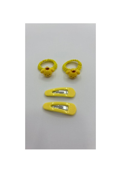 4lü Çocuk Tokası Sarı - 761263240 Sarı