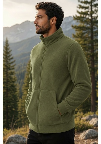 Givoria Erkek Polar Hırka Kışlık Fermuarlı Çeket Tüy Toplamaz Rüzgar Geçirmez Polar Kazak Sweat Suyeşil Suyeşil Givoria Erkek Polar Hırka Kışlık Fermuarlı Çeket Tüy Toplamaz Rüzgar Geçirmez Polar Kazak Sweat Suyeşil Suyeşil