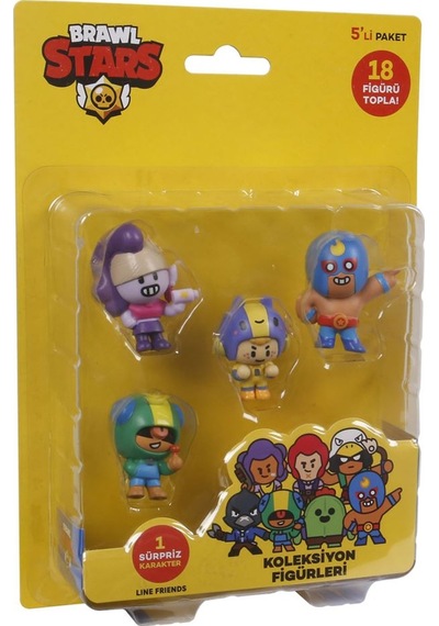 Brawl Stars 5'li Figür Seti Set 1