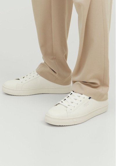 Jack & Jones Bağcıklı Spor Ayakkabı - Bale 12229695 Bright White Beyaz