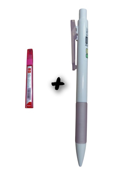 Mikro O.7 Kalem + 0.7 Esnek Kalem Ucu Pastel Pembe