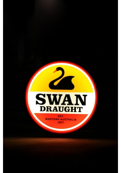 Swan Draught Tasarımlı Dekoratif Aydınlatma Çok Renkli