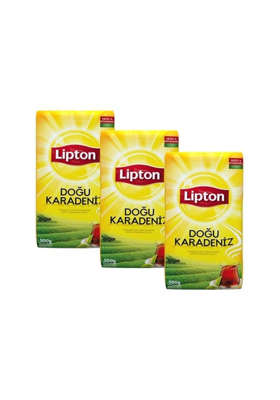 Lipton Doğu Karadeniz Bergamot Aromalı Siyah Dökme Çay 3 x 500 G