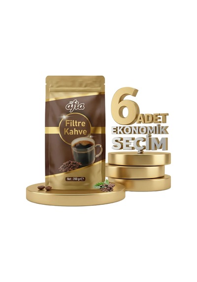 Afia Filtre Kahve 6x200 Gr