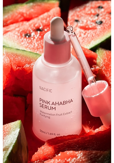 NACIFIC Pink AHA BHA Serum 50 ml , Peeling Etkili Aydınlatıcı Serum , Gözenek ve Doku Dengeleyici