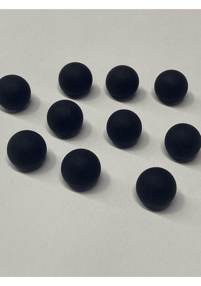 Mat İnci Bluz Düğmesi / 10 Lu Set/siyah