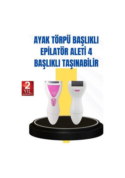 Tüy Temizleme Ve Cilt Bakım Cihazı