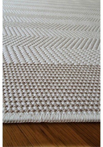 Leiva Home Lara 01 Krem Bej Sisal İskandinav Modern Kaymaz Taban Yumuşak Özel Ölçü Salon Koridor Halısı 0038-krem/bej/gri