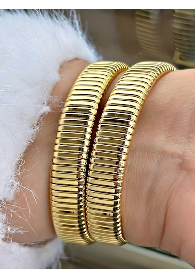 Limited Edition Serisi Özel Tasarım Yılan Modeli Metal Kordon Kadın Kol Saati Lacivert