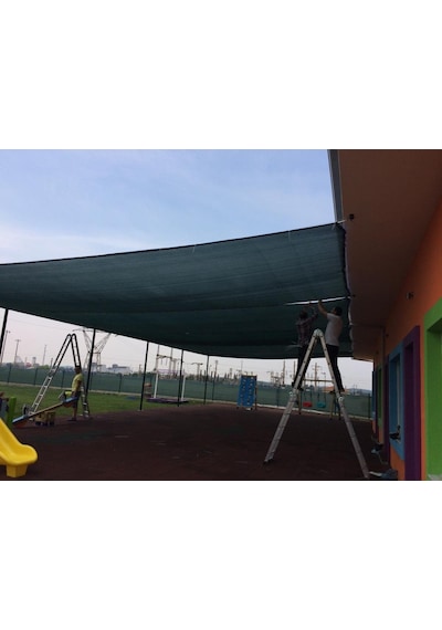 3 Metre Enli %95 Lik Gölgelik-Çit Yeşil Jut File %95 Lik