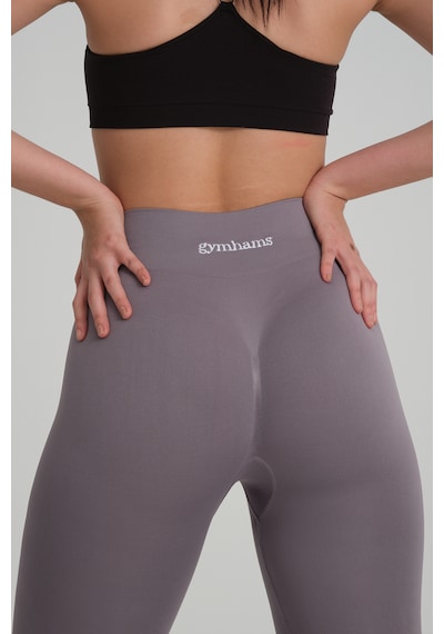 Gymhams Vizon Kalçası Büzgülü Push Up Kalça Şekillendirici Tayt Seamless