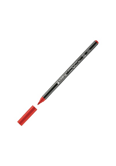 Edding 4200 1-4 MM 046 Red Porselen Kalemi