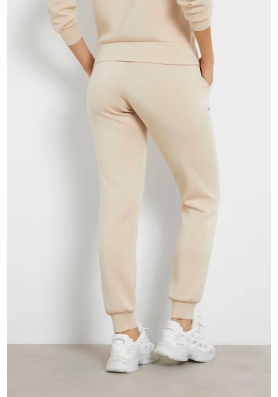Guess Kadın Normal Bel Jogger Pantolon Bej