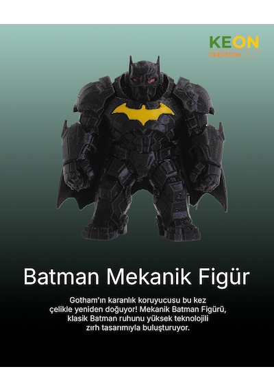 Mekanik Batman Figür