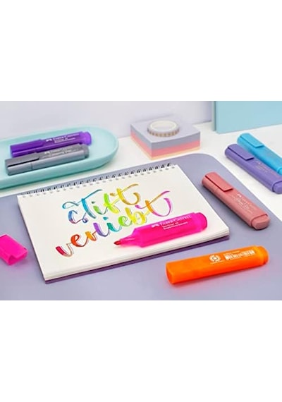 Faber Castell Box İle 10 İşaret Kalemlerine Textliner 1546 103 Ivory