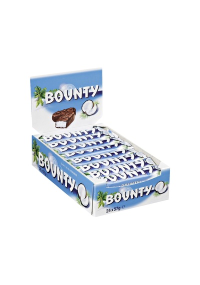 Bounty Hindistan Cevizli Çikolata 57g - 24'lü Paket Tarı