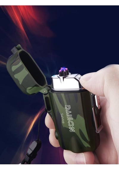 Daison Survive Komando Asker Yeşili Çift Ark Usb Anti-Rüzgar El F