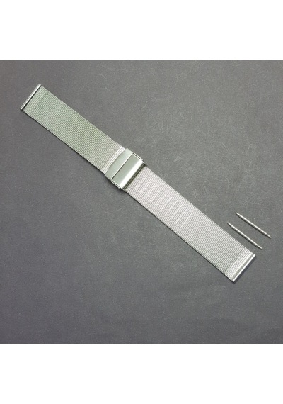 Hasır Kol Saat Kordonu Çelik Ince 20 Mm (Ø 1,50)