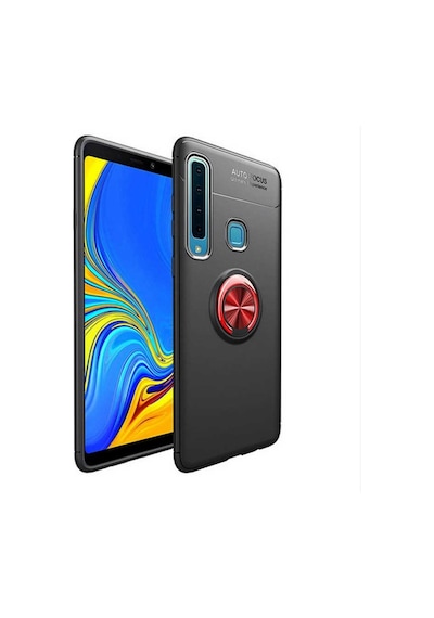Samsung Galaxy Uyumlu A9 2018 Kılıf Yüzüklü Magnetli Ravel Case