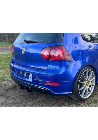 Golf 5 Arka Tampon Eki R32 R - Plastik - Boyasız Ürün