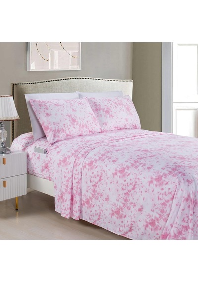 Lüks Yumuşak Yatak Çarşafları Batik Desenli 1500 İplik Sayısı Perkal Mısır Kalitesi Yumuşaklık Kırışıklık Ve Solmaya Dayanıklı 6 Parça Yatak Takımı, Kraliçe, Batik Açık Pembe Çok Renkli Lüks Yumuşak Yatak Çarşafları Batik Desenli 1500 İplik Sayısı Perkal Mısır Kalitesi Yumuşaklık Kırışıklık Ve Solmaya Dayanıklı 6 Parça Yatak Takımı, Kraliçe, Batik Açık Pembe Çok Renkli
