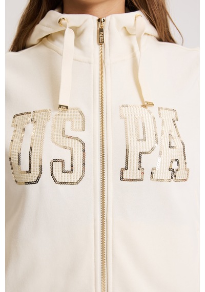 U.S. Polo Assn. U.s. Polo Assn. Kadın Sweatshirt 50321806-vr256 İnci