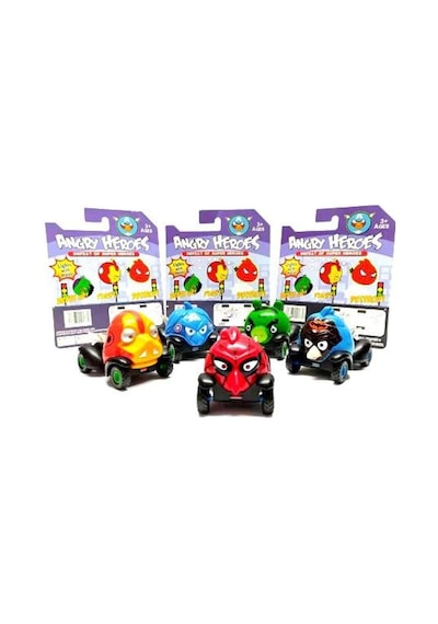 Angry Heros Beşli Sinirli Super Kahraman Karakter Sesli Araba he