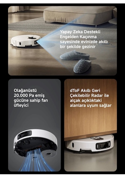Xiaomi Robot Vacuum 5 Pro Robot Süpürge
