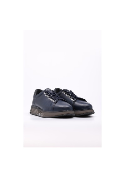 Fast Step Hakiki Deri Erkek Casual Ayakkabı 154ma24-1001 Lacivert