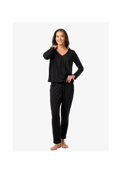 Blackspade Kadın Pijama Takımı 52231 - Siyah