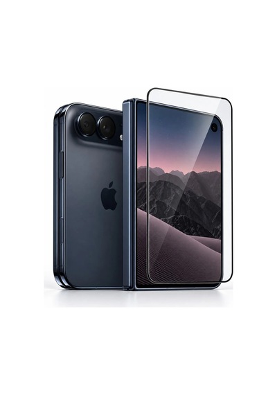 Ekran Koruyucu Cihaz Aksesuarı Telefon Camı Kuzoom Apple iPhone Duo Uyumlu 10'lu Hd Şeffaf Temperli Cam