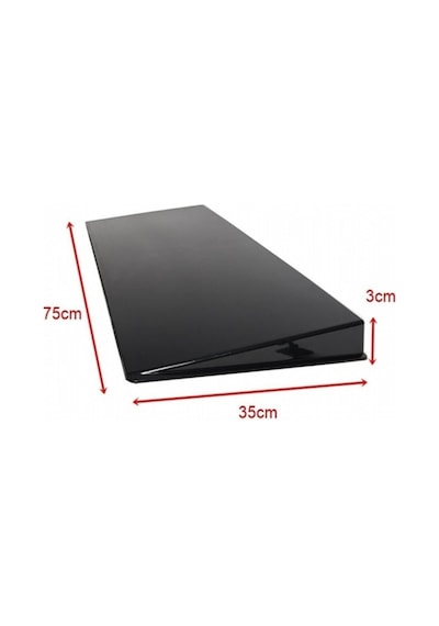 Universal Piano Black Plastik Araç Sunroof